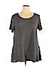 Sonoma Goods for Life Gray Short Sleeve Top Size XL - photo 1