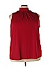 Susan Graver Red Short Sleeve Top Size 3X - photo 1