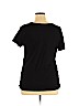 Lane Bryant 100% Cotton Black Short Sleeve T-Shirt Size 14 - 16 Plus - photo 2