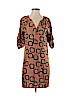 Britt Ryan 100% Silk Tan Casual Dress Size 2 - photo 1