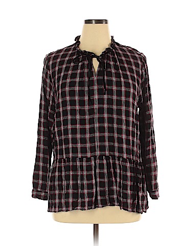 Ann Taylor LOFT Long Sleeve Blouse (view 1)