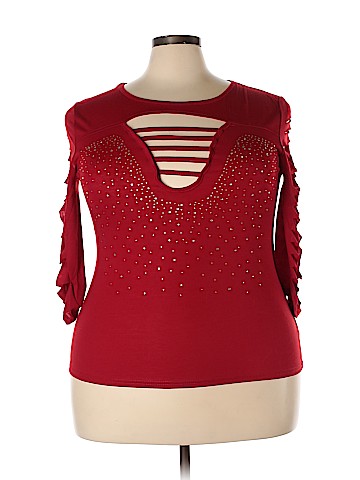 Unbranded 3/4 Sleeve Top (view 1)