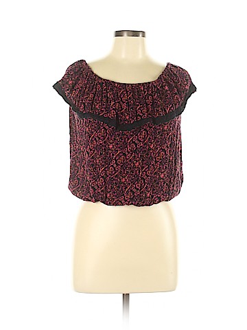 Mossimo Supply Co. Short Sleeve Blouse (view 1)