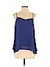 Banana Republic 100% Polyester Blue Sleeveless Blouse Size M - photo 1