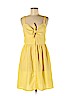 Charlotte Russe 100% Polyester Yellow Casual Dress Size L - photo 1