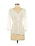 Charlotte Russe White 3/4 Sleeve Blouse Size S - photo 1