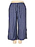 Lane Bryant 100% Cotton Blue Casual Pants Size 22 - 24 Plus - photo 1