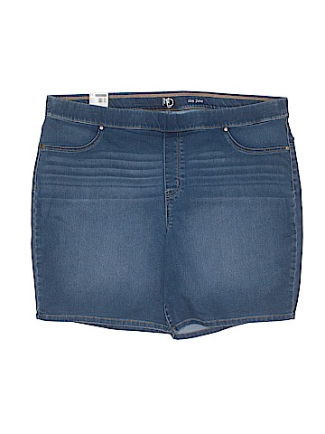 New Directions Denim Shorts (view 1)