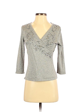 Ann Taylor 3/4 Sleeve Silk Top (view 1)