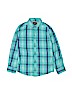 CALVIN KLEIN JEANS 100% Cotton Plaid Blue Long Sleeve Button-Down Shirt Size M (kids) - photo 1
