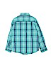 CALVIN KLEIN JEANS 100% Cotton Plaid Blue Long Sleeve Button-Down Shirt Size M (kids) - photo 2
