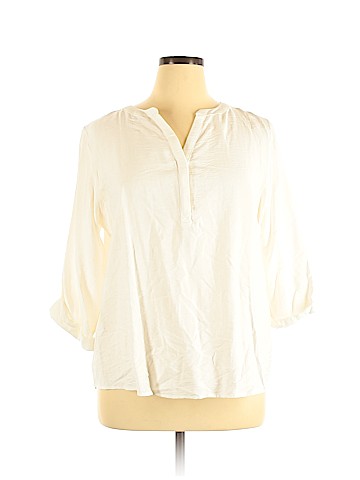 Honey Belle 3/4 Sleeve Henley (view 1)