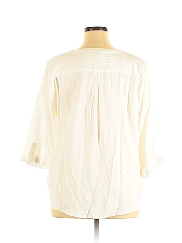 Honey Belle 3/4 Sleeve Henley (view 2)