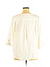 Honey Belle White 3/4 Sleeve Henley Size 1X - photo 2