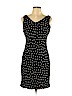 Jones New York 100% Viscose Black Casual Dress Size 10 (petite) - photo 1