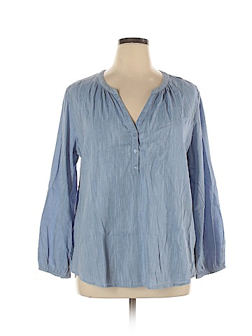 Old Navy Long Sleeve Blouse (view 1)