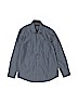 Report Collection 100% Cotton Gray Long Sleeve Button-Down Shirt Size 12 - photo 1