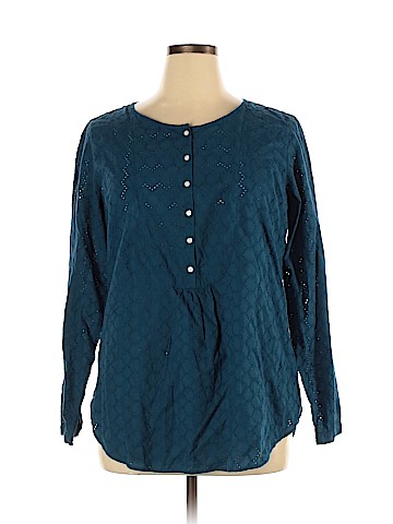 L.L.Bean Long Sleeve Blouse (view 1)