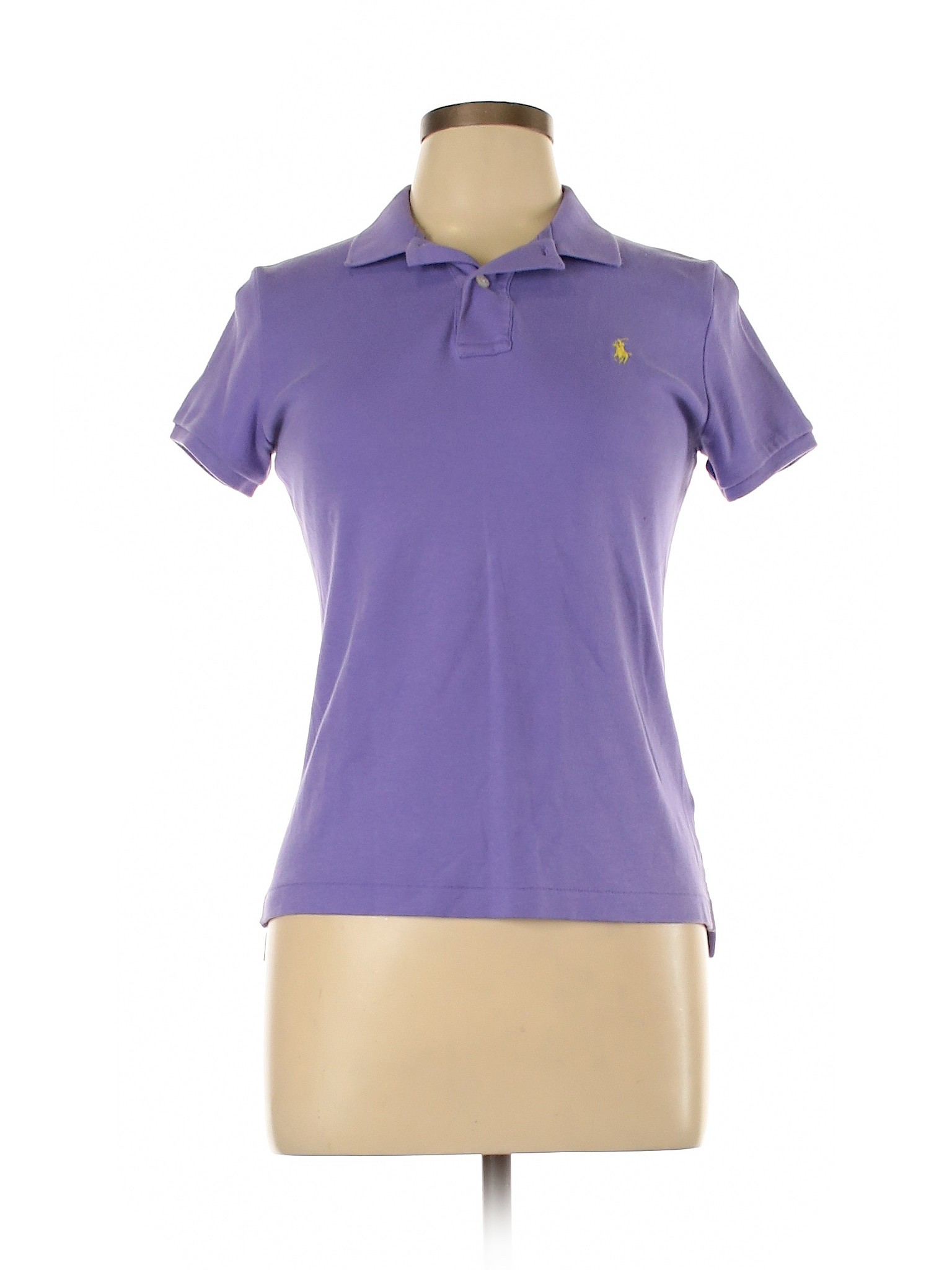 Ralph Lauren Sport Women Purple Short Sleeve Polo L | eBay