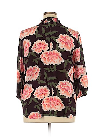 Ann Taylor 3/4 Sleeve Silk Top (view 2)