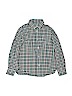 E. Land 100% Cotton Teal Long Sleeve Button-Down Shirt Size 7 - photo 1