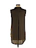 H&M 100% Polyester Green Sleeveless Blouse Size 8 - photo 2
