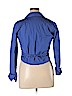Willi Smith Blue Long Sleeve Blouse Size XL - photo 2
