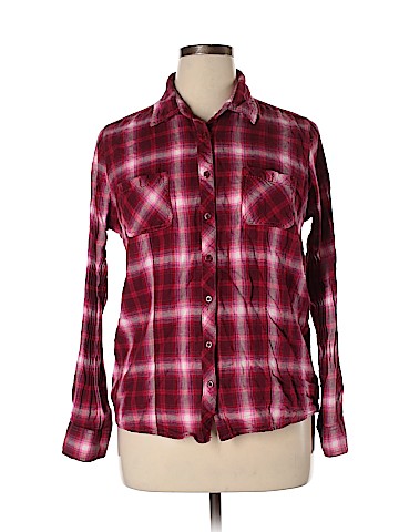 Faded Glory Long Sleeve Button-Down Shirt (view 1)