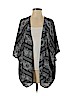 Romeo & Juliet Couture 100% Polyester Black Kimono Size S - photo 1