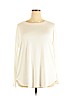 First Love White Long Sleeve Top Size 2X - photo 1