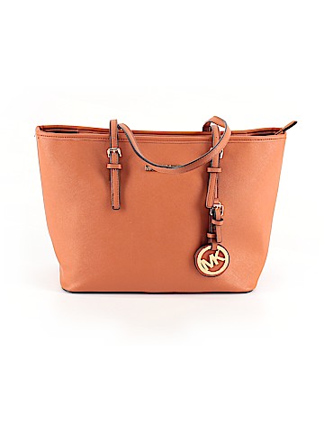 MICHAEL Michael Kors Leather Tote (view 1)