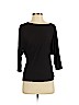 Vince. 100% Viscose Black 3/4 Sleeve Blouse Size S - photo 1