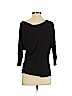 Vince. 100% Viscose Black 3/4 Sleeve Blouse Size S - photo 2
