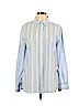 Equipment 100% Cotton Blue Long Sleeve Button-Down Shirt Size L - photo 1