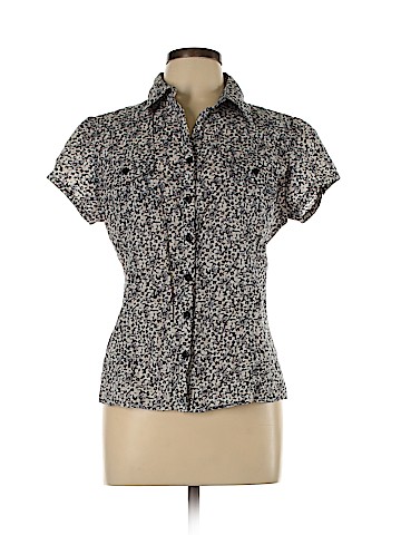 MICHAEL Michael Kors Short Sleeve Button-Down Shirt (view 1)