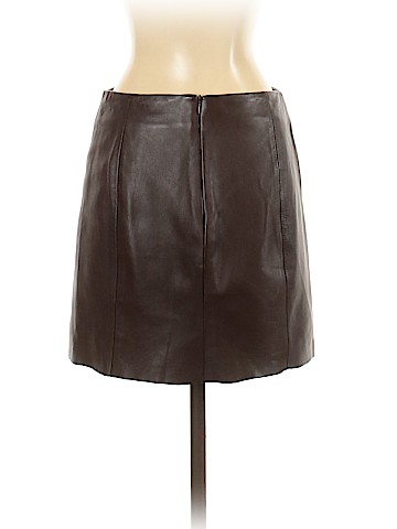 BCBGMAXAZRIA Leather Skirt (view 2)