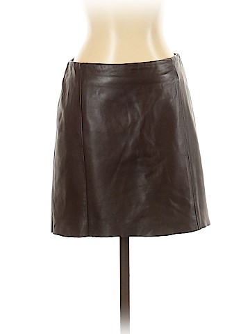 BCBGMAXAZRIA Leather Skirt (view 1)