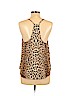 Twelfth Street by Cynthia Vincent 100% Polyester Tan Sleeveless Blouse Size L - photo 2