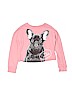 H&M Graphic Pink Sweatshirt Size 8 - photo 1