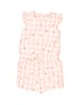 Carter's 100% Cotton Checkered-gingham Floral Pink Short Sleeve Outfit 12-18 MO / 18 MO - photo 1