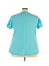 Assorted Brands 100% Cotton Blue Short Sleeve Top Size 3X - photo 2
