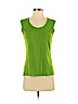 misook Green Sleeveless Top Size S - photo 1