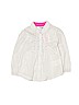 Kanz 100% Baumwolle White Long Sleeve Button-Down Shirt Size 3Y - photo 1