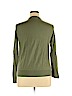 Ann Taylor LOFT Outlet 100% Cotton Green Cardigan Size XL - photo 2