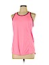 Nike 100% Polyester Pink Active Tank Size L - photo 1