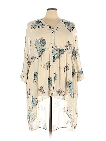 Torrid Long Sleeve Blouse (view 1)