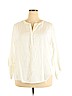 Honey Belle Ivory Long Sleeve Blouse Size 2X - photo 1