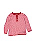 Baby Gap Outlet 100% Cotton Red Long Sleeve Henley Size 2 - photo 1