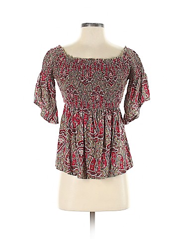 Hollister Short Sleeve Blouse (view 1)