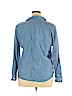 Old Navy 100% Cotton Blue Long Sleeve Button-Down Shirt Size XL - photo 2